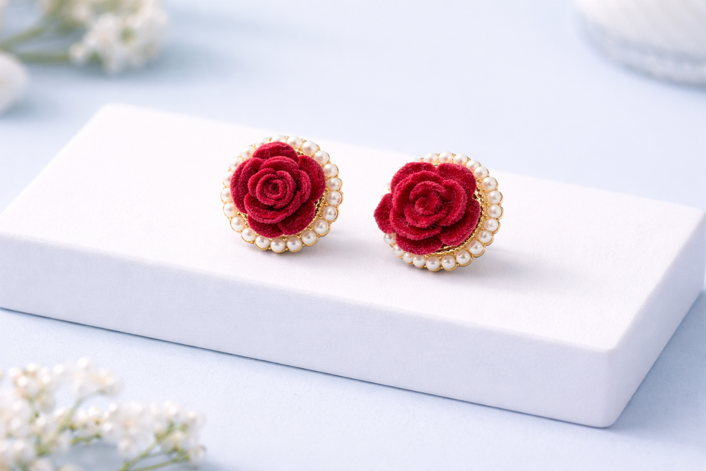 Red Rose Stud