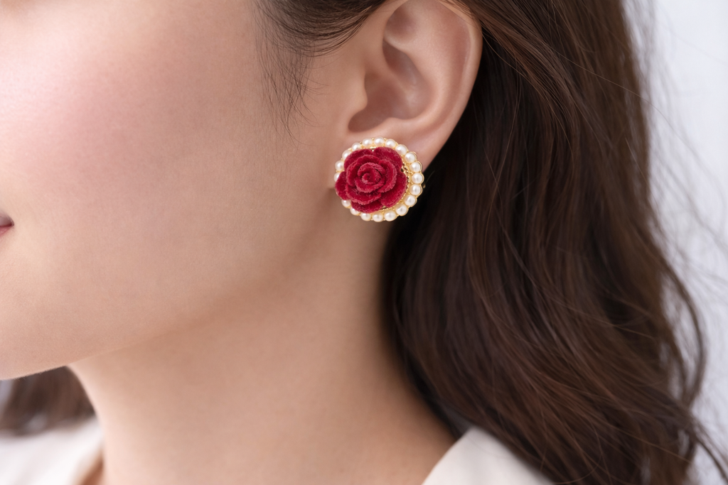 Red Rose Stud